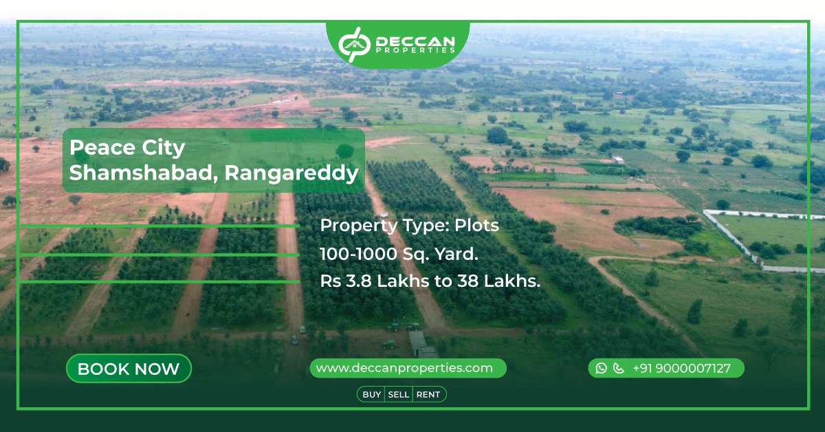 Where to buy land in hyderabad?